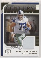 2020 Panini National Treasures Century Materials Prime 3/49 Travis Frederick 6fs