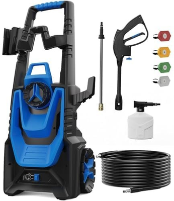 #ad 5000 PSI Pressure Washer with Foam Cannon amp; 4 Quick Connect Nozzles $216.75