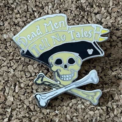 Disney Pirates of the Caribbean Dead Men Tell No Tales Cast Lanyard Pin