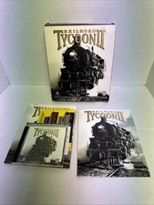 Railroad Tycoon II 2 Gold Edition PC Game Complete Excellent Used Condition