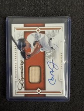 2024 national treasures cal ripken game used bat and auto No.LLS-CR 1/49