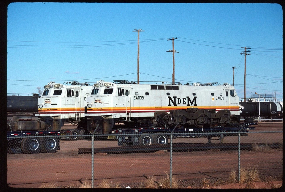 Original Rail Slide - NdeM Ferrocarriles Nacionales de México EA039+ Winslow '00 - Image 1 of 1
