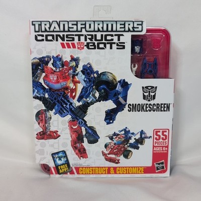 Transformers: Construct Bots - SMOKESCREEN - 55PCS - E1:06 (Hasbro, 2013) - New
