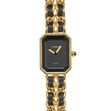 CHANEL Première S H0001 black WATCH 687859