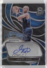 2023 Panini Spectra Illustrious Legends Signatures 4/49 Jason Kidd Auto HOF 1o2