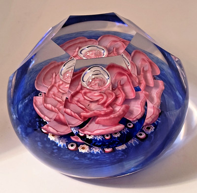Caithness Glas Briefbeschwerer Queen Elizabeth Longest Reign Magnum Ltd Ed 33/63
