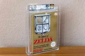 Nintendo NES The Legend of Zelda European Version 1991 VGA 85+