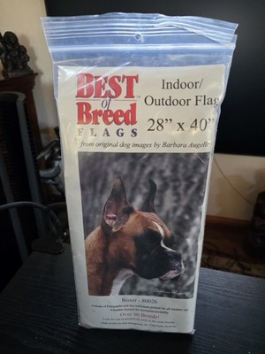BOXER dog Best of Breed dog FLAG 28x40 NEW