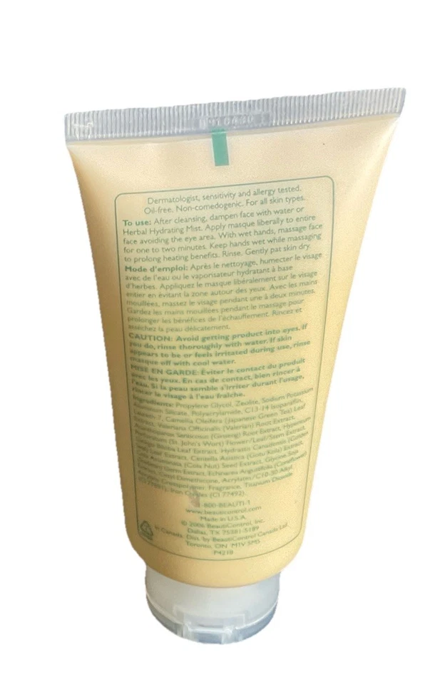 Beauticontrol warming trend green tea masque full size 5 oz mask Discontinued - Image 4 of 4
