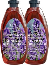 Dead Sea Collection Bubble Bath with Lavender for 33.8 Fl Oz Pack of 2 