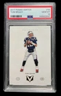 2017 panini vertex #33 tom brady; simple SP insert PSA 10  (PATS BLANK SLATE)