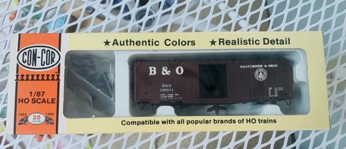  Con-Cor 40 ft caja coche p61 puerta corredera Baltimore & Ohio #166014 🆕 | Zustand: New