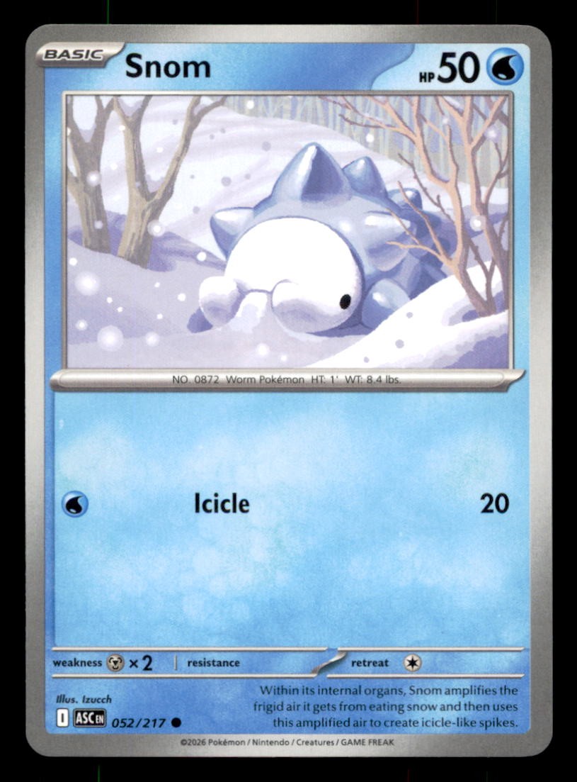 Snom ASC 052/217 Pokemon LP