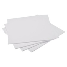 White EVA Foam Sheets 10 x 10 Inch 5mm Thickness for Crafts DIY Projects 4 Pcs