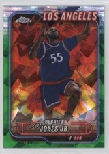 2024-25 Topps Chrome Sapphire Edition Green 36/99 Derrick Jones Jr #177 19l7
