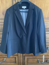 Calvin Klein women s Blazer 24W Black NWT