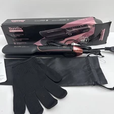 Tervilix Golden Standard Styler - 1" Ceramic Hair Straightener Model TXB017