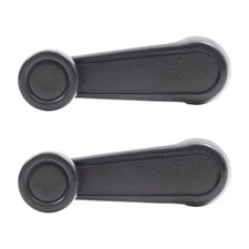 Fits Toyota Pickup Truck SUV Van Set Black Plastic Manual Window Crank Handles