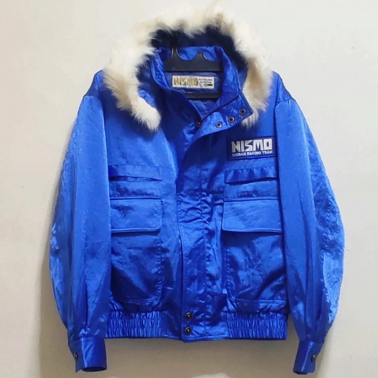 (NOS) NISMO Old Logo Fur-trimmed Winter Jacket image 2