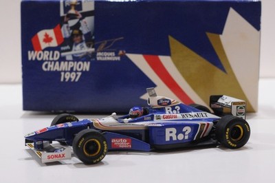 ミニカー MINICHAMPS Williams World Champion Set MINICHAMPS WILLIAMS RENAULT FW19 WORLD CHAMPION 1997 J. VILLENEUVE
