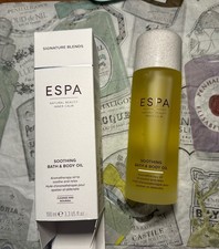 ESPA Signature Blends Restful Bath & Body Oil 100ml New RRP £34 - Free P&P