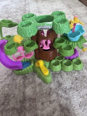 Hatchimals CollEGGtibles Tree Playset Plastic Green Brown Purple w/ Accessories
