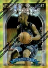 1996 Topps Finest Basketball Refractor Stephon Marbury #287 PSA 9