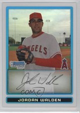 2009 Bowman Chrome Prospects Refractor 319/599 Jordan Walden #BCP18 z6b