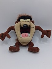 Vintage Looney Tunes Taz 9" Plush - Tasmanian Devil Stuffed Animal Great...