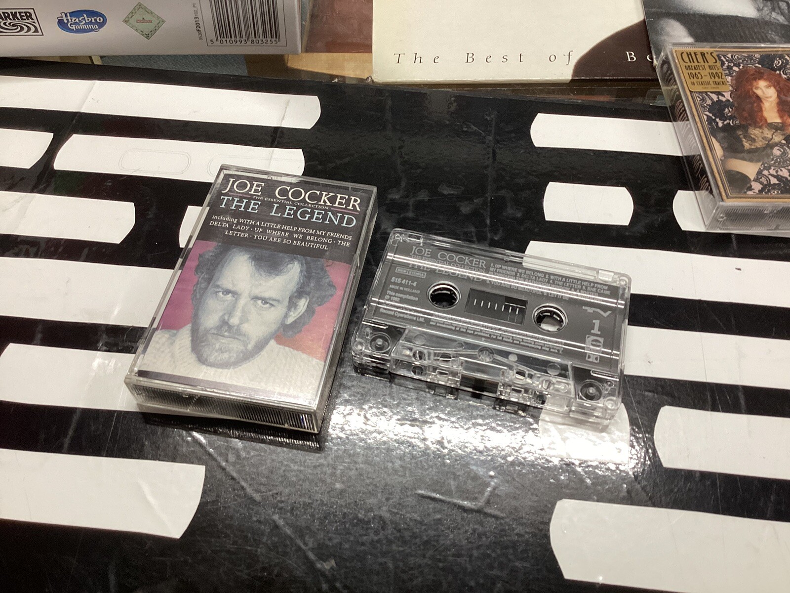 Joe Cocker The Legend inc Delta Lady / Up Where We Belong + Cassette Tape TESTED