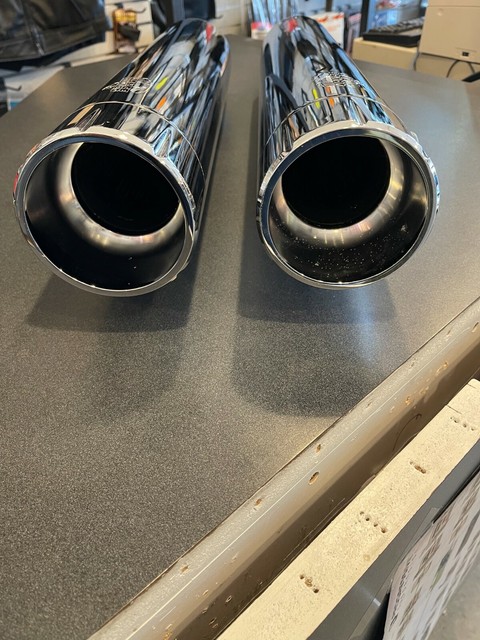 Oversized 450 Raider Slip-Ons, Chrome 