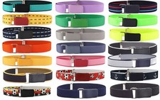 Ladeheid Kinder G&uuml;rtel Elastik-G&uuml;rtel 1-12 Jahre 34-90 cm Regulierbar Umfang