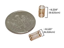 2pc. 1 pair Tyco Slot Car Motorcycle Pick Up Shoe Springs Unused Original NOS