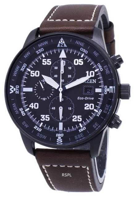 Citizen of Quartz Watch Eco Drive B612 44 Mm Leather Strap Ca0695-17e for  sale online | eBay