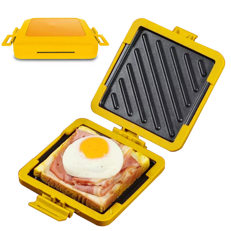 Microwave Toastie Maker Microwavable Sandwich Toasted Waffle Machines