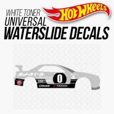 1/64 Scale R34 NEED FOR SPEED White Toner Universal WaterSlide Decal for Hot