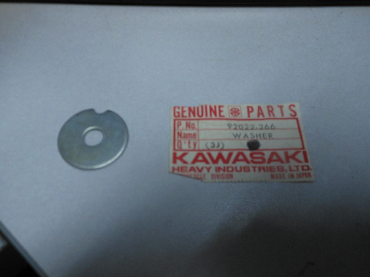 kassi ページ NOS Kawasaki OEM Engine Sprocket Washer 69-74 G3 76-87 KH100 92022