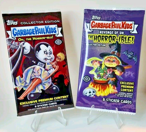 (2x PACKS) GPK Oh the Horror-Ible & Revenge OTH COLLECTOR EDITION LOT! - 第 1/1 張圖片