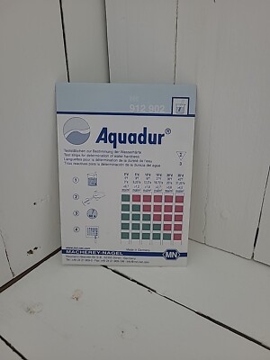 Wasserhärteanalyse Testset, Teststreifen x 3. Aquadur