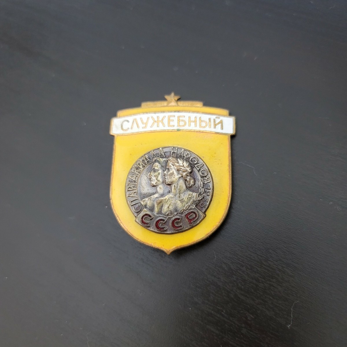 RUSSIE SOVIÉTIQUE/URSS/USSR/CCCP- INSIGNE de compétence 3° Classe- 1980