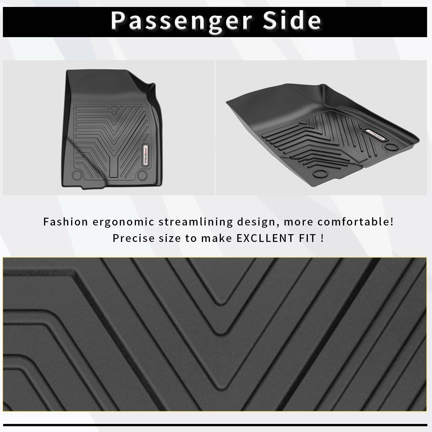 2021 Toyota Highlander All Weather Floor Mats