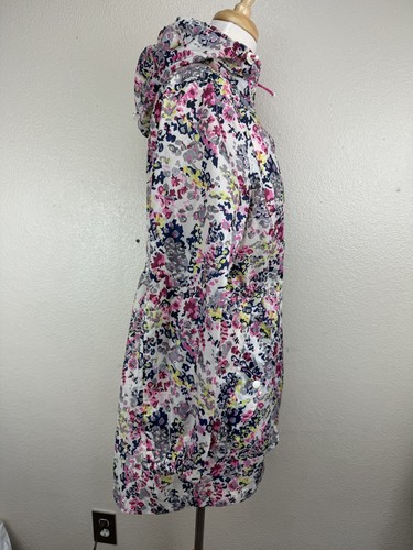 Joules Right As Rain Floral Print Rain Jacket Women’s size US 6/ UK 10 - Picture 13 of 19