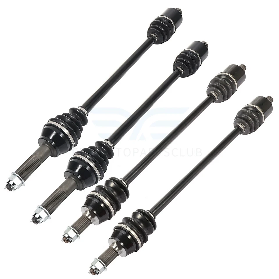 4 piezas ejes articulados CV para Polaris RZR XP 900 2011-2013 delanteros traseros izquierdo lados derecho Foto 3 de 4