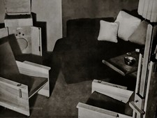 1930/75 Vintage MAN RAY Art Deco Paris Studio Apartment Photo Engraving On 12x16