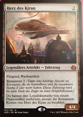 Herz des Kiran / Heart of  - AETHER REVOLT -  deutsch  (near-mint +)  *Vehicle*