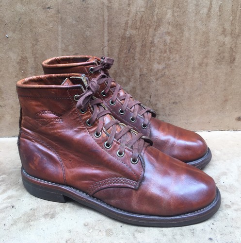 leather Boots MADE IN USA USA 8D 