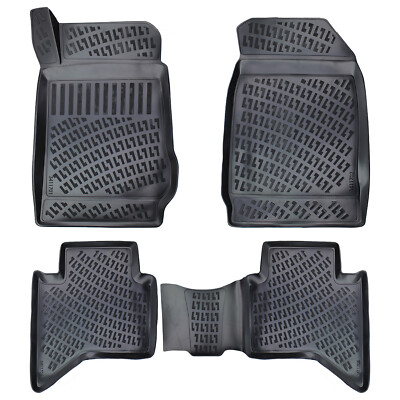 Rizline Gummimatten kompatibel mit Isuzu D-Max 2.Gen 2012 - 2019 Autofußmatten