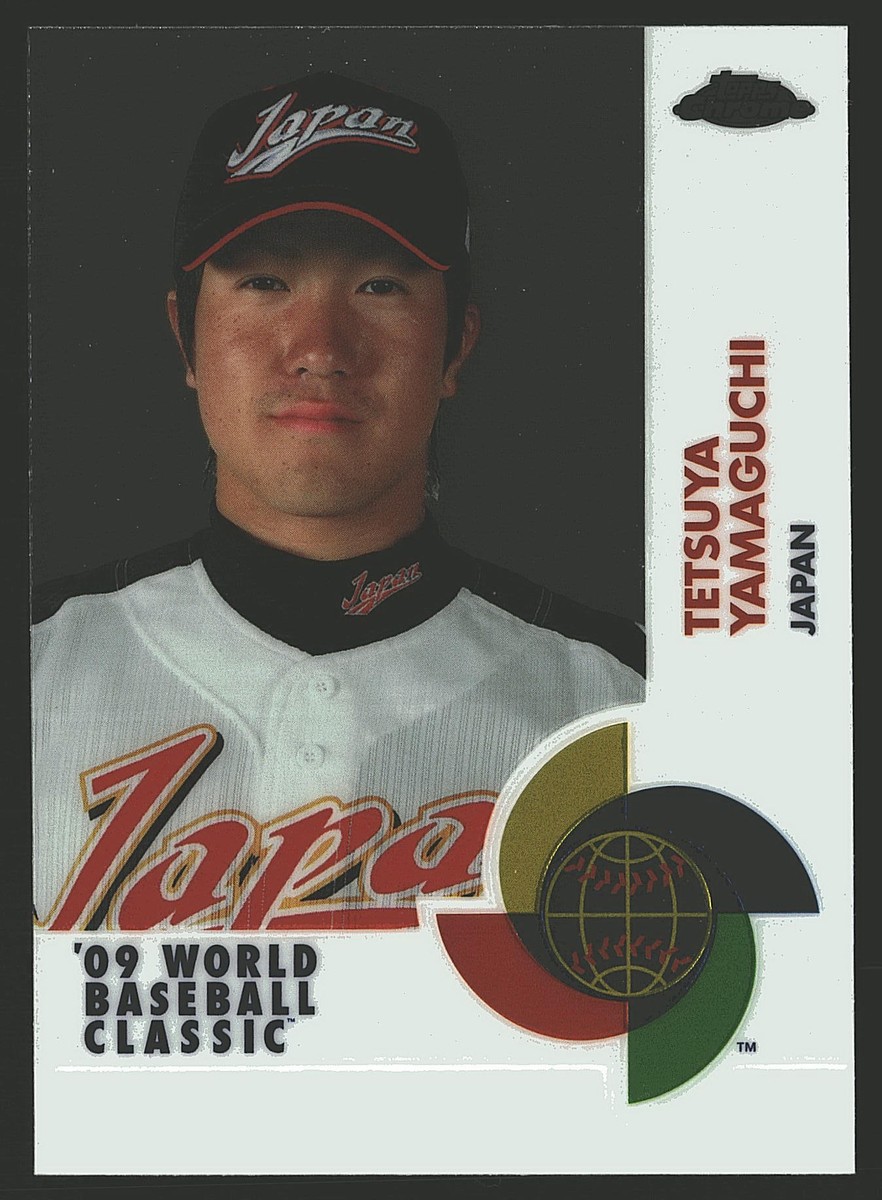 2009 Topps Chrome #W34 Tetsuya Yamaguchi World Baseball Classic | eBay