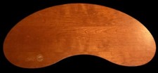 Levenger Lap Desk Kidney Shaped 32 Wood Grain...