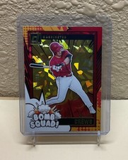 Dylan Crews 2024 Donruss Bomb Squad Red Ice /149 Insert Card #14